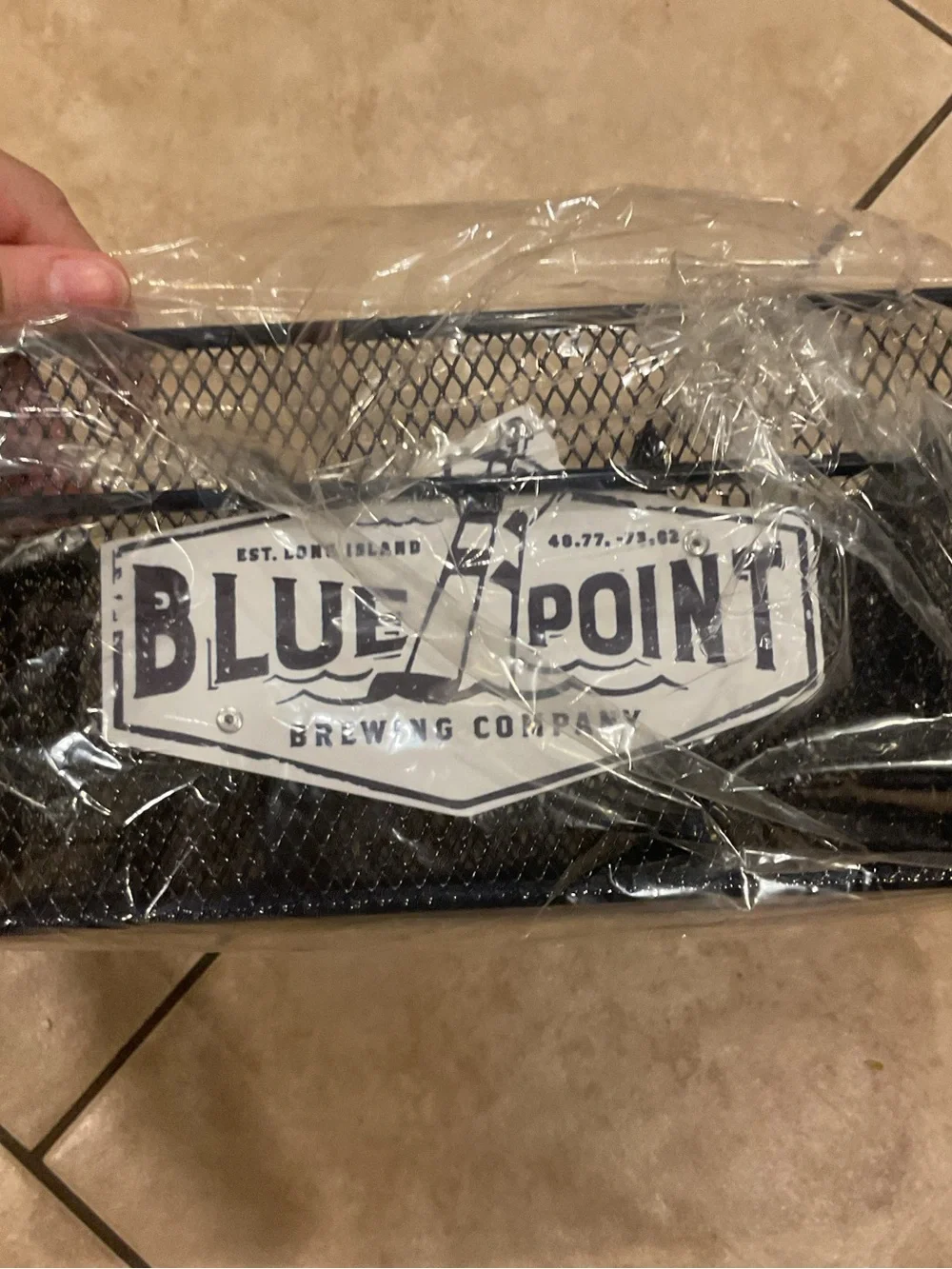 Metal Mesh Utensil Caddy by Blue Point Brewing Co condiment